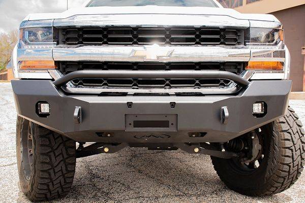 Expedition One - Expedition One CHV1500-16-18-FB Front Bumper for Chevy Silverado 1500 2016-2018