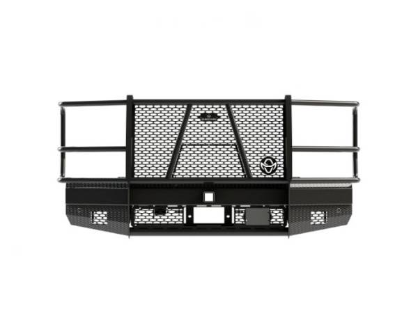 Ranch Hand - Ranch Hand FBF235BLR Sport Winch Ready Front Bumper with Grille Guard for Ford F-250/F-350/F-450/F-550 2023-2024