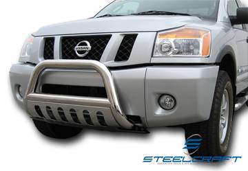 Steelcraft - Steelcraft 74020B 3" Bull Bar for (2005 - 2011) Nissan Frontier in Black