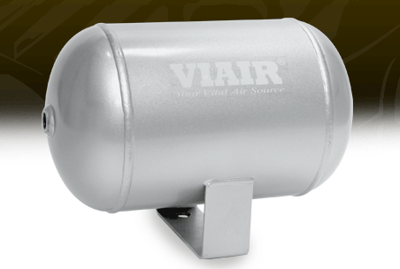 Viair - Viair 91010 1.0 Gallon Tank | Two 1/4" NPT Ports 150 PSI Rated