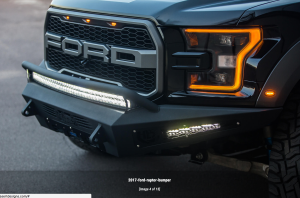 Addictive Desert Designs - ADD F117432860103 HoneyBadger Front Bumper for Ford Raptor 2017-2020 - Image 11
