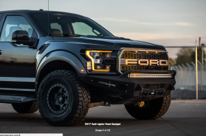 Addictive Desert Designs - ADD F117432860103 HoneyBadger Front Bumper for Ford Raptor 2017-2020 - Image 12