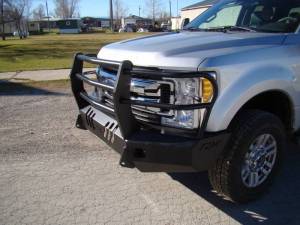 Throttle Down Kustoms - Throttle Down Kustoms BGRIL1717F Front Bumper with Grille Guard Ford F250/F350 2017-2022 - Image 9