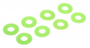 Exterior Accessories - Shackle/D-Rings - Daystar - Daystar KU71074FG D-Ring and Shackle Washers Set Of 8 Green