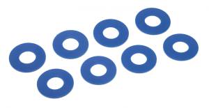 Daystar KU71074RB D-Ring and Shackle Washers Set Of 8 Blue