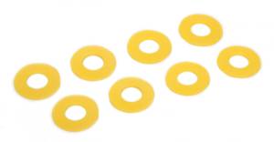 Exterior Accessories - Shackle/D-Rings - Daystar - Daystar KU71074YL D-Ring and Shackle Washers Set Of 8 Yellow