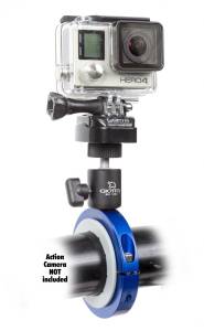 Exterior Accessories - Camera Mounts - Daystar - Daystar KU71108RB Pro Mount POV Camera Mounting System Fits Most Pairo Style Cameras Blue Anodized Finish