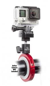 Daystar KU71108RE Pro Mount POV Camera Mounting System Fits Most Pairo Style Cameras Red Anodized Finish