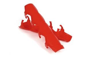 Daystar - Daystar KU71112RE Universal Shock and Steering Stabilizer Armor Pair Red with Mounting Rings
