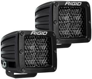 Rigid Industries 202513BLK D-Series Pro Spot Diffused Midnight Edition Light