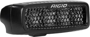 Rigid Industries 905513BLK SR-Q Series Pro Spot Diffused Midnight Edition Light