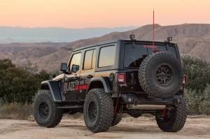 Go Rhino 371100T Rockline Stubby Rear Bumper for Jeep Wrangler JL 2018-2022
