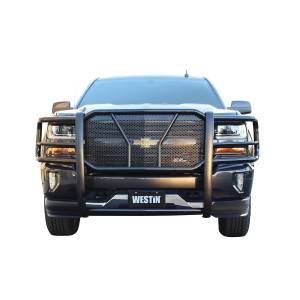 Westin - Westin 57-3615 HDX Grille Guard Chevrolet Silverado 2500HD/3500 2011-2014- Black - Image 5