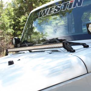 Westin - Westin 62-41025 LED Cowl Mount Jeep Wrangler JK 2007-2018 - Image 2