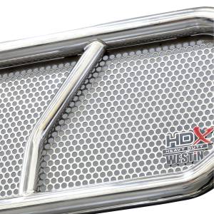 Westin - Westin 57-3680 HDX Grille Guard Chevrolet Silverado 1500 2014-2015- Stainless Steel - Image 5