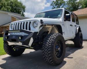 Jeep Bumpers - Hammerhead - Hammerhead Bumpers - Hammerhead 600-56-0774 Ravager Winch Front Bumper with Stubby Bar Jeep Gladiator JT 2020-2022