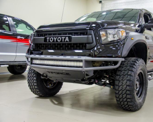 Bumpers By Vehicle - N-Fab - N-Fab T071MRDS-TX MRDS Front Bumper Toyota Tundra 2007-2013 - Textured Black