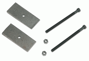 Tuff Country - 2 Degree Axle Shims 2" wide with 3/8" Center Pins (pair) Tuff Country - 90012