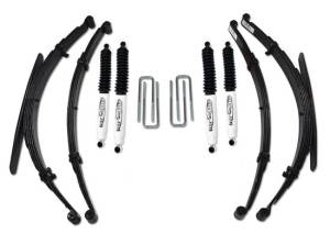 Tuff Country - 1969-1993 Dodge Truck 1/2 ton & 3/4 ton 4x4 - 4" Lift Kit with Rear Springs by Tuff Country - 34701K