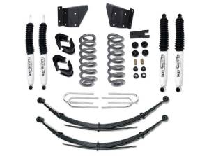 Suspension Parts - Lift Kits - Tuff Country - 1978-1979 Ford Bronco 4x4 - 4" Performance Lift Kit with Rear Leaf Springs by Tuff Country - 24717K