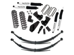 1981-1996 Ford Bronco 4x4 - 4" Lift Kit with Rear Leaf Springs by Tuff Country - 24812K