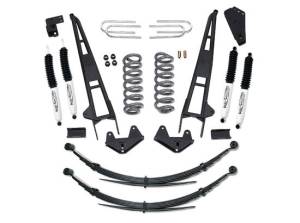 1981-1996 Ford Bronco 4x4 - 4" Performance Lift Kit with Rear Leaf Springs by Tuff Country - 24815K