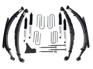 1986-1997 Ford F350 4x4 Standard & Crewcab - 4" Lift Kit with Rear Leaf Springs by Tuff Country - 24831K