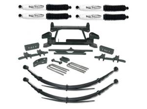 Tuff Country - 1988-1997 Chevy Truck K2500/3500 4x4 (8 Lug) - 6" Lift Kit with Rear Leaf Springs by (fits models with cast lower control arms only) Tuff Country - 16822K