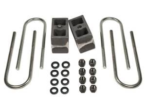 Tuff Country - Tuff Country 97057 4" Rear Block & U-Bolt Kit Tapered Ford Excursion/F-250/F-350 1980-2016