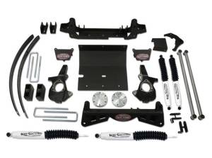 Tuff Country - 2006 Chevy Silverado 1500 4x4 - 6" Lift Kit (with 3-piece sub frame) by (fits models with o factory air ride shocks) Tuff Country - 16960
