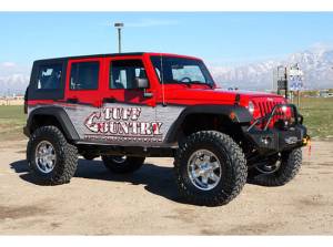 Tuff Country - 2007-2018 Jeep Wrangler JK (4 door only) - 4" Lift Kit EZ-Flex by Tuff Country - 44000 - Image 4