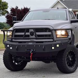 Hammerhead Bumpers - Hammerhead 600-56-0433 X-Series Winch Front Bumper with Full Brush Guard and Sensor Holes for Dodge Ram 2500/3500/4500/5500 2010-2018 - Image 4