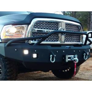 Hammerhead Bumpers - Hammerhead 600-56-0138 Winch Front Bumper with Pre-Runner Guard and Square Light Holes for Dodge Ram 2500/3500 1994-2002 - Image 2