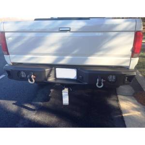 Hammerhead Bumpers - Hammerhead 600-56-0092 Rear Bumper without Sensor Holes for Ford F150/F250/F350 1988-1998 - Image 3