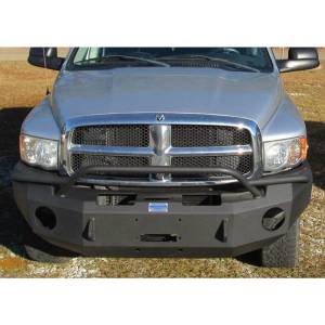 Hammerhead Bumpers - Hammerhead 600-56-0119 Winch Front Bumper with Pre-Runner Guard and Square Light Holes for Dodge Ram 2500/3500/4500/5500 2003-2005 - Image 2