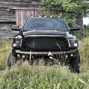 Hammerhead Bumpers - Hammerhead 600-56-0428 Low Profile Front Bumper with Square Light Holes for Dodge Ram 2500/3500/4500/5500 2010-2018 - Image 4