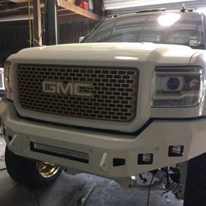 Hammerhead Bumpers - Hammerhead 600-56-0416 Low Profile Front Bumper with Square Light Holes for GMC Sierra 2500HD/3500 2015-2019 - Image 2