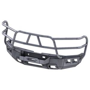 Hammerhead - Ford F150 2009-2014 - Hammerhead Bumpers - Hammerhead 600-56-0317 X-Series Winch Front Bumper with Full Brush Guard and Square Light Holes for Ford F150 EcoBoost 2011-2014