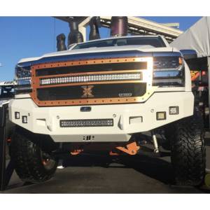 Hammerhead Bumpers - Hammerhead 600-56-0501 Low Profile Front Bumper with Square Light Holes for Chevy Silverado 1500 2016-2018 - Image 3