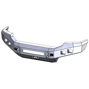 Hammerhead 600-56-0425 Low Profile Front Bumper with Square Light Holes for Ford F250/F350/F450/F550/Excursion 2005-2007