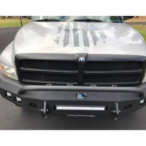 Hammerhead Bumpers - Hammerhead 600-56-0486 Low Profile Front Bumper with Pre-Runner Guard and Square Light Holes for Dodge Ram 1500/2500/3500 1994-2002 - Image 3