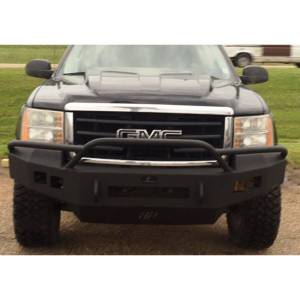 Hammerhead Bumpers - Hammerhead 600-56-0465 Low Profile Front Bumper with Pre-Runner Guard and Square Light Holes for GMC Sierra 1500 2007-2013 - Image 2