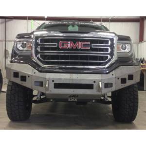 Hammerhead Bumpers - Hammerhead 600-56-0436 Low Profile Front Bumper with Pre-Runner Guard and Square Light Holes for GMC Sierra 1500 2016-2018 - Image 2