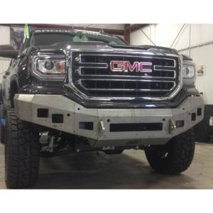 Hammerhead Bumpers - Hammerhead 600-56-0436 Low Profile Front Bumper with Pre-Runner Guard and Square Light Holes for GMC Sierra 1500 2016-2018 - Image 3