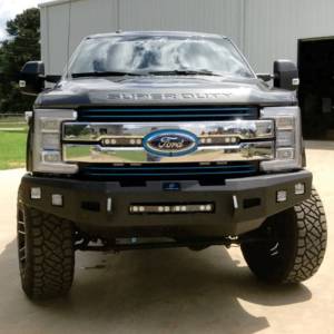 Hammerhead Bumpers - Hammerhead 600-56-0670 Low Profile Front Bumper with Square Light Holes for Ford F250/F350/F450/F550 2017-2022 - Image 3