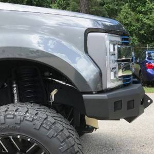 Hammerhead Bumpers - Hammerhead 600-56-0670 Low Profile Front Bumper with Square Light Holes for Ford F250/F350/F450/F550 2017-2022 - Image 4