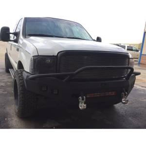 Hammerhead Bumpers - Hammerhead 600-56-0618 Low Profile Front Bumper with Pre-Runner Guard and Square Light Holes for Ford F250/F350/F450/F550/Excursion 1999-2004 - Image 2