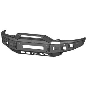 Hammerhead Bumpers - Hammerhead 600-56-0850 Low Profile Front Bumper with Formed Guard and Square Light Holes for Dodge Ram 1500 2019-2020 - Image 2