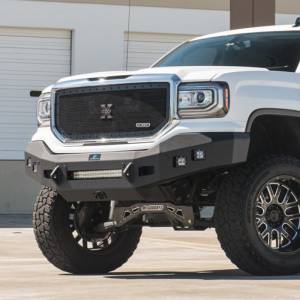 Hammerhead Bumpers - Hammerhead 600-56-0715 Low Profile Front Bumper with Square Light Holes for GMC Sierra 1500 2016-2018 - Image 4