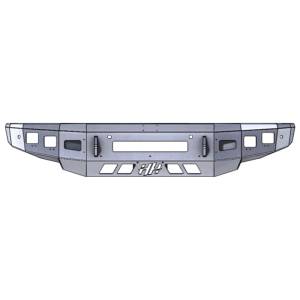 Hammerhead 600-56-0891 Low Profile Front Bumper with Square Light Holes for Nissan Titan 2016-2021